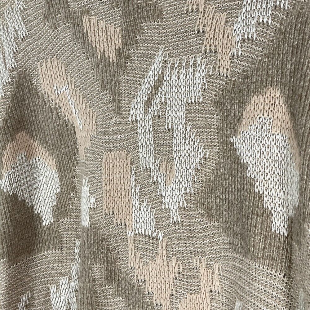 Vintage Renee Tener for Jeanne Pierre Pastel 80s Sweater SIZE LARGE L Lambswool - Picture 9 of 10
